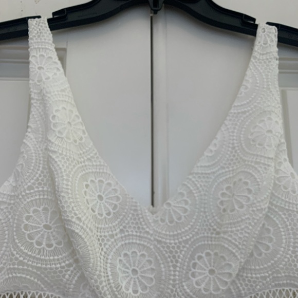 Trina Turk White Eyelet Backyard Dress - Picture 6 of 13
